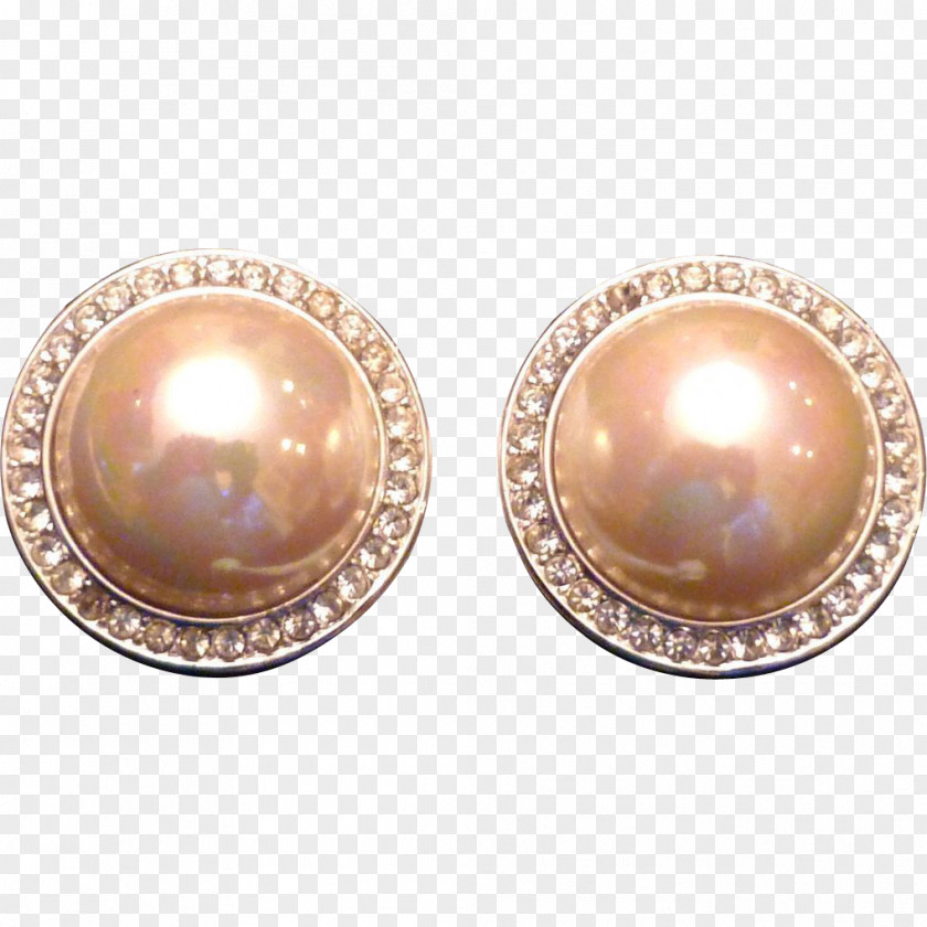Earring Jewellery Pearl Imitation Gemstones & Rhinestones Button PNG