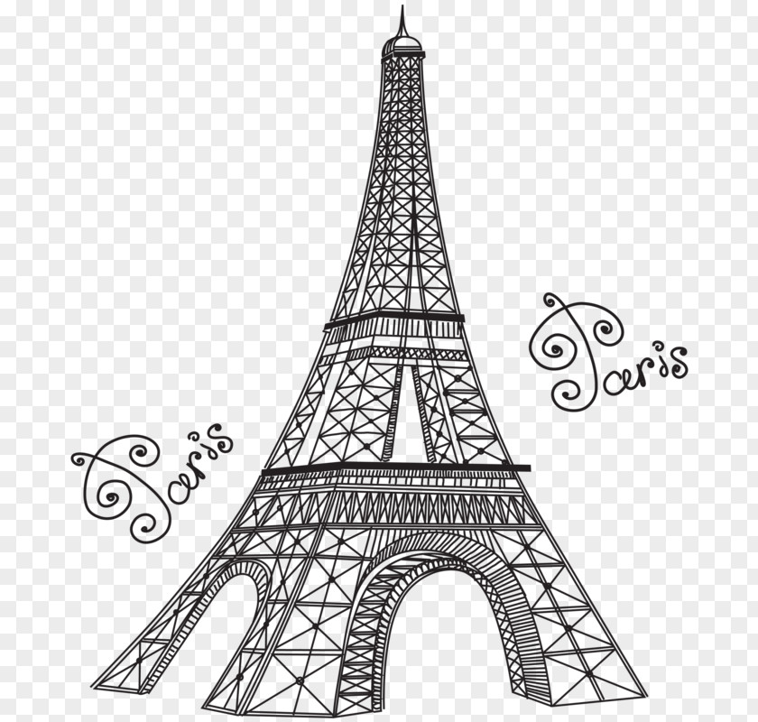 Eiffel Tower Desktop Wallpaper Drawing Sticker PNG