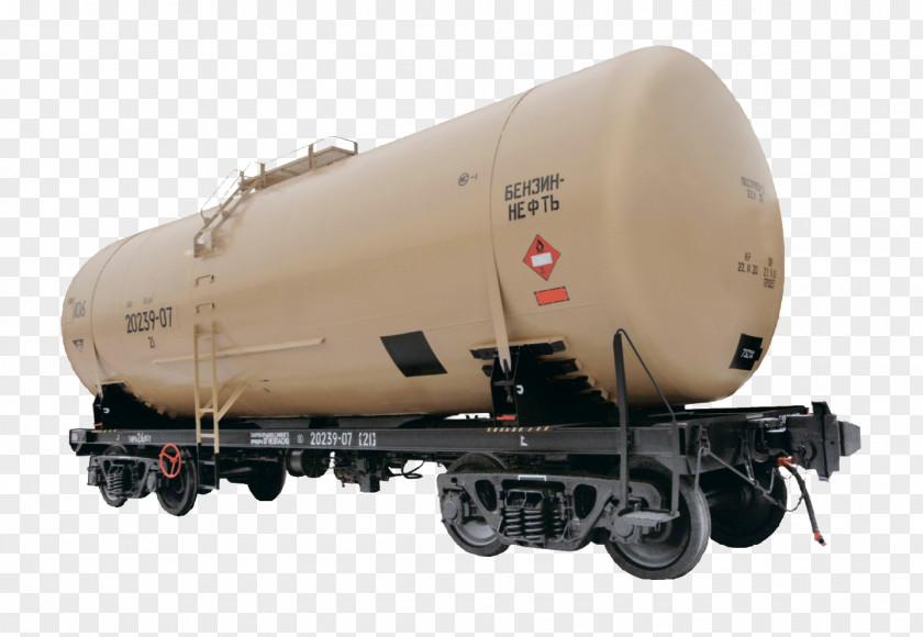 Train Railroad Car Rail Transport Tank Cistern PNG