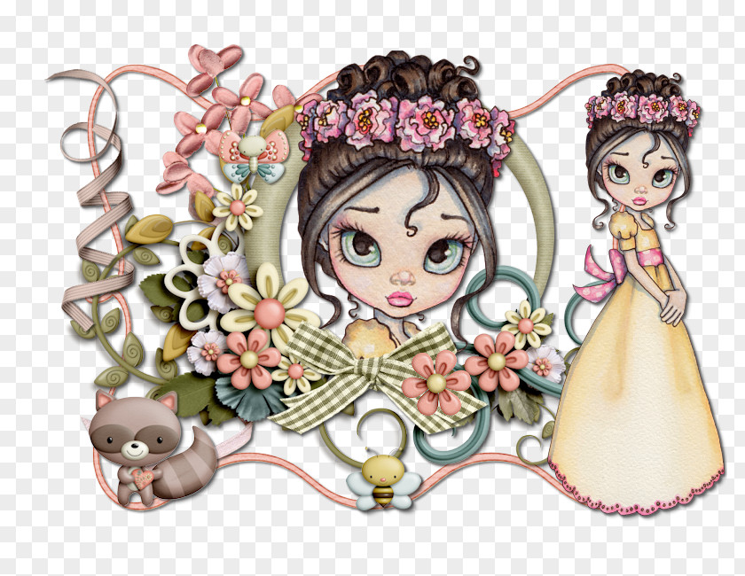 Banners Character Flower Fiction PNG
