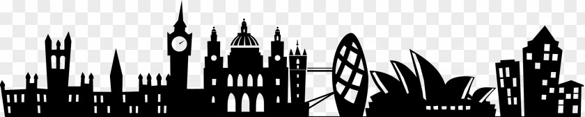Manchester Skyline Mover Skyscraper Silhouette PNG