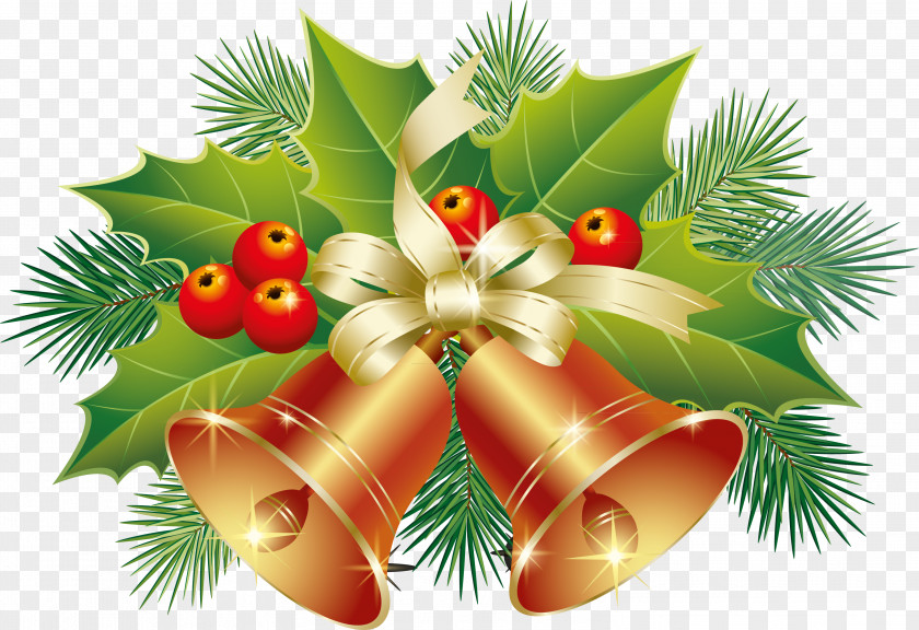 Small Bells Christmas Ornament Tree PNG