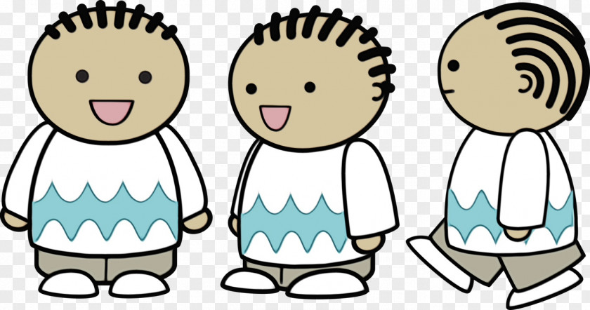 Child Line Art Facial Expression Clip Cheek Head Cartoon PNG