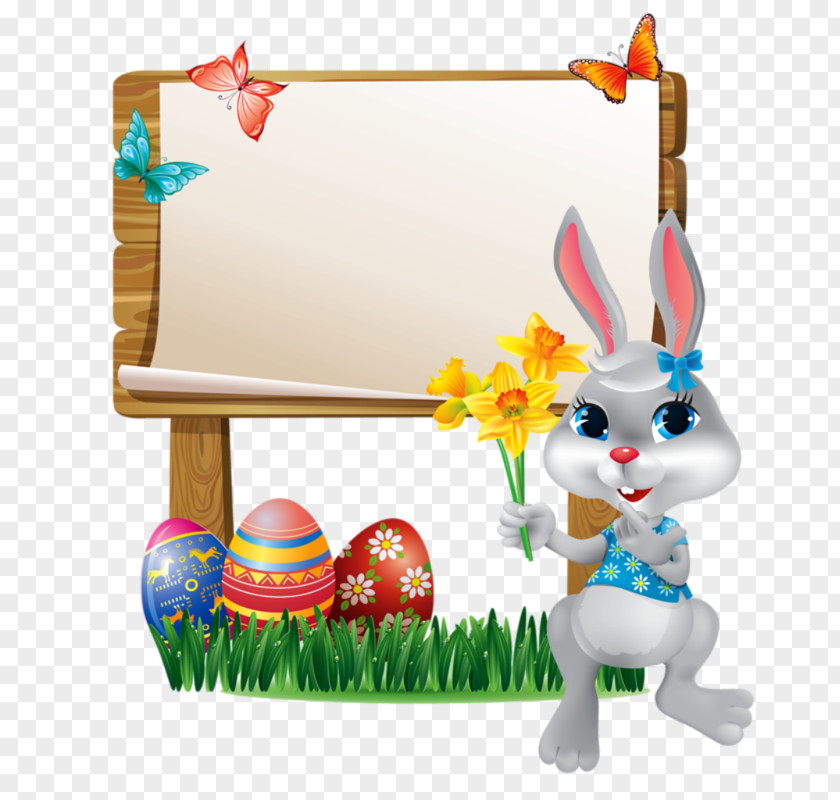 Fawn Animal Figure Easter Bunny Background PNG