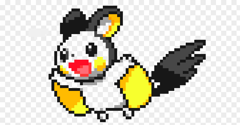 Pixel Art Pokemon Pikachu Image PNG