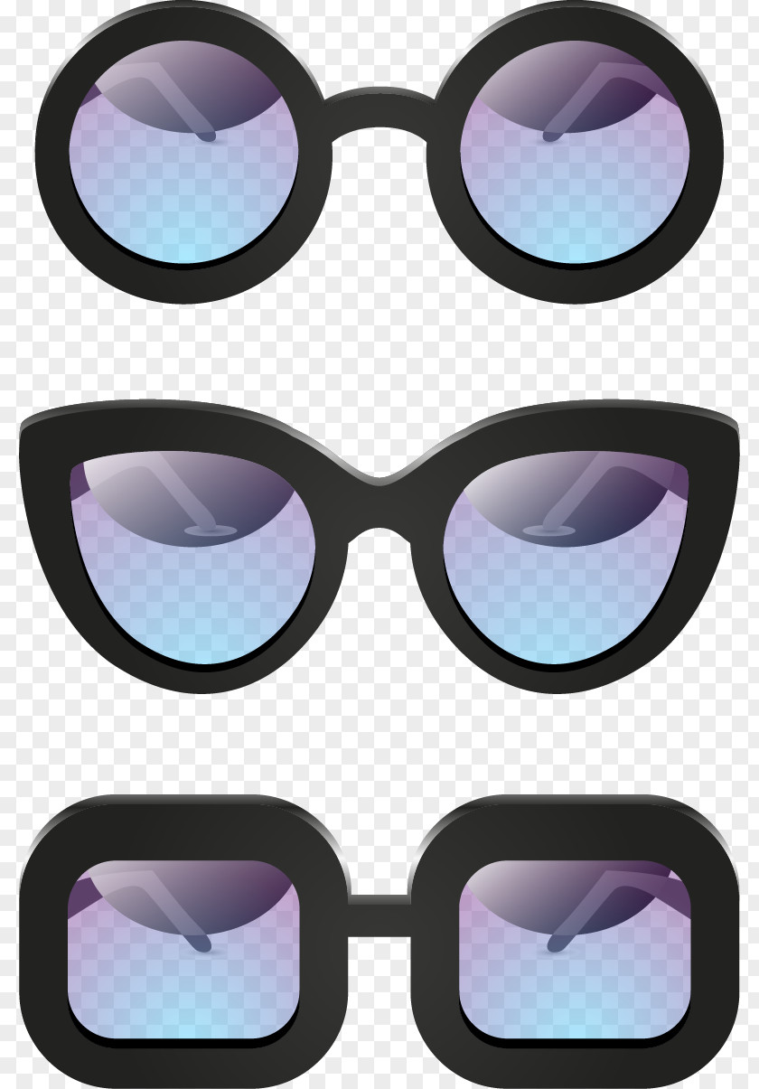 Vector Sunglasses Goggles Mirror PNG