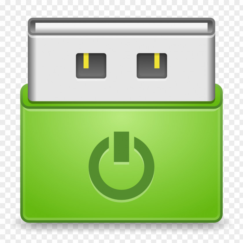 Apps Unetbootin Computer Icon Yellow Green PNG