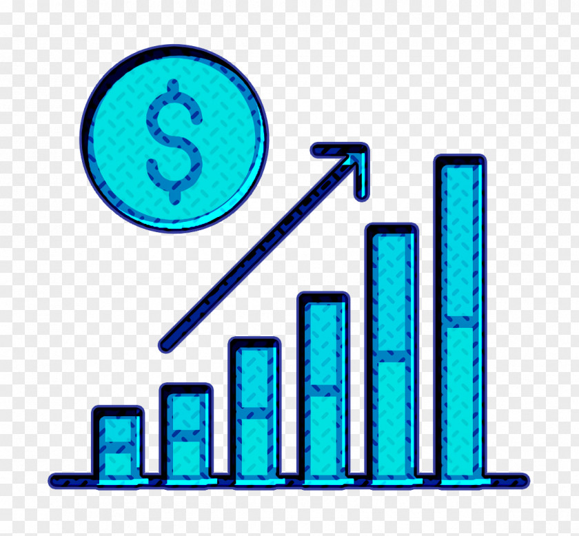 Bar Chart Icon Money Investment PNG