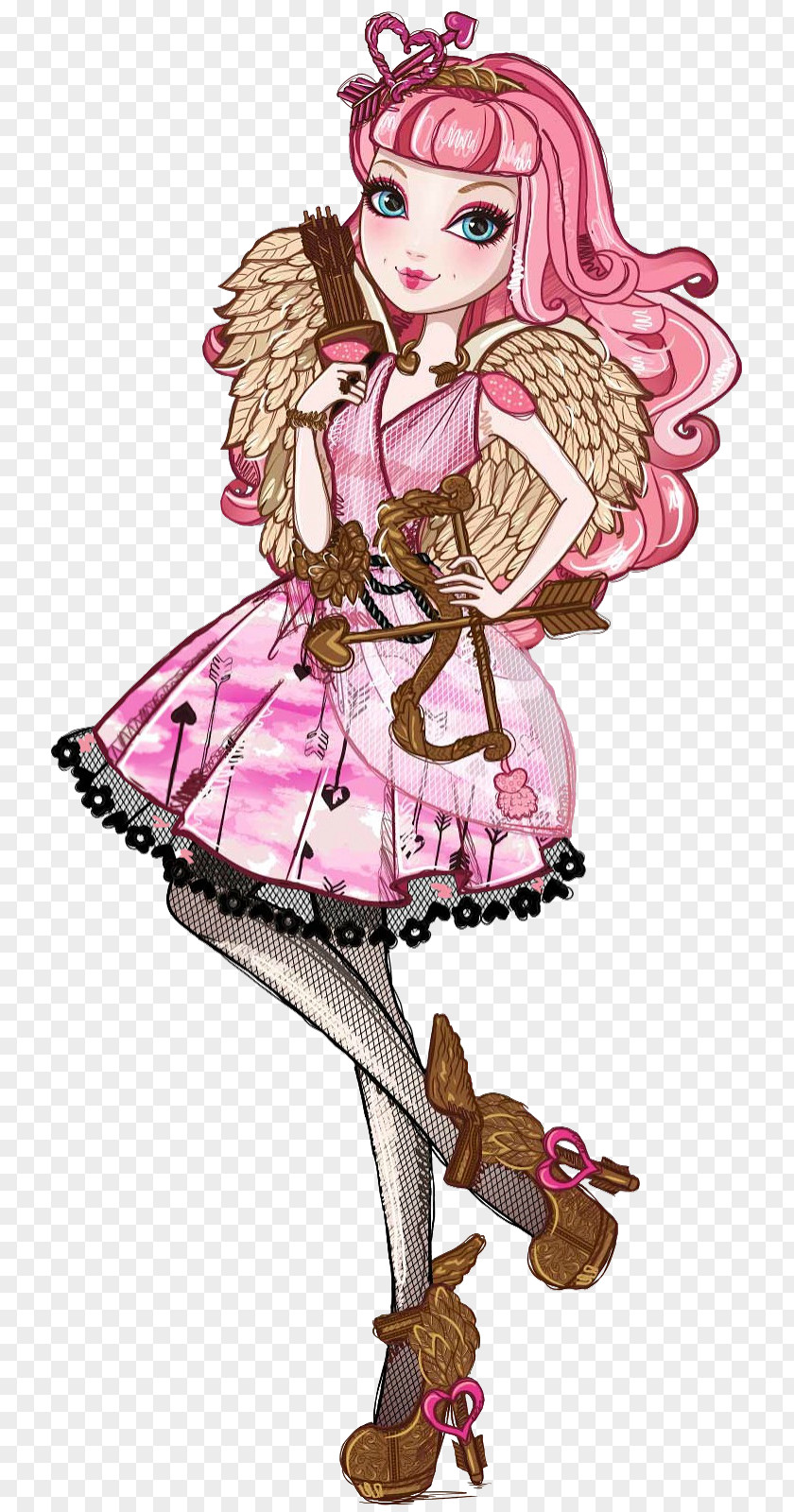 Doll Ever After High Monster Cupid PNG