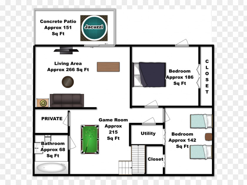 Dream Sky Floor Plan Brand Line PNG