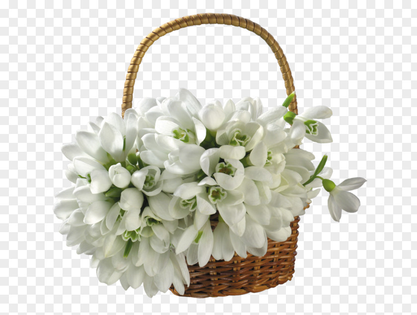 Flower Bouquet Basket Clip Art PNG