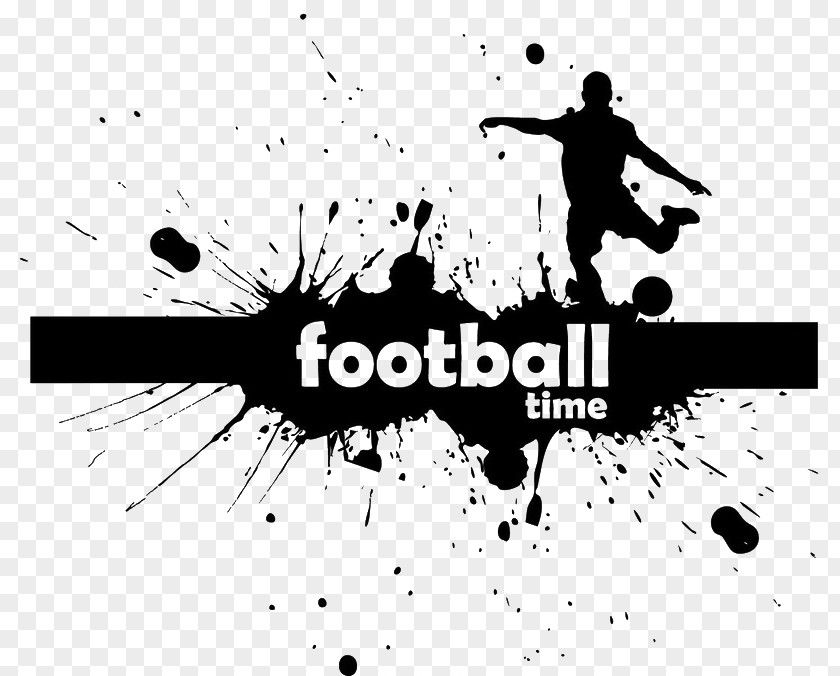 Football Far Mobilize Silhouette Dots Background Image Buckle Free Wall Decal Sport Sticker PNG