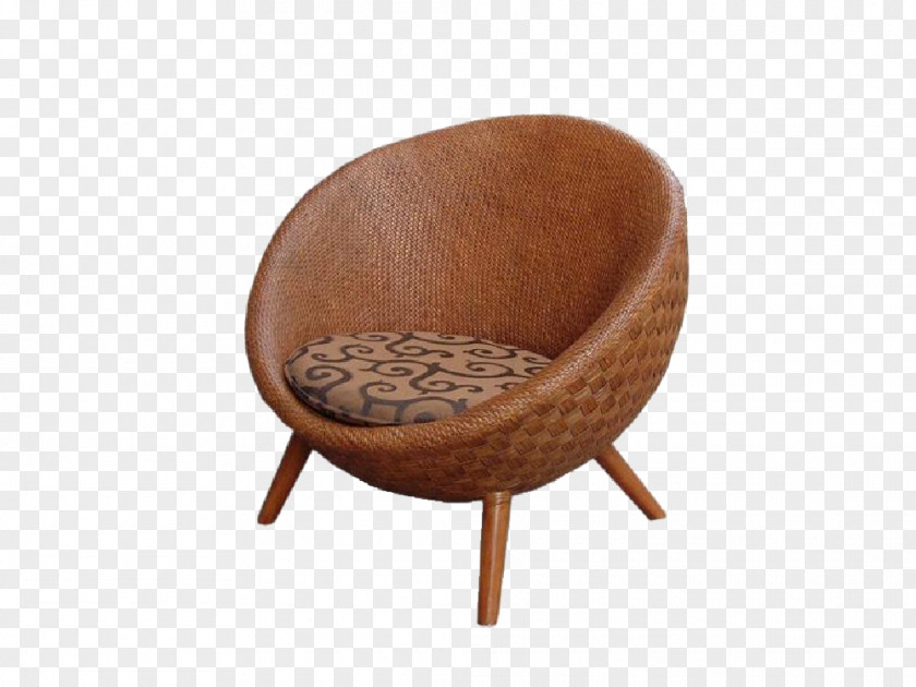 Happy Chair Wicker Rocking Table Furniture Couch PNG