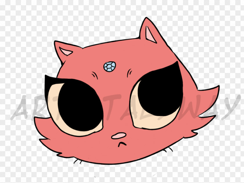 Pink Cat Whiskers Pig Snout Dog PNG