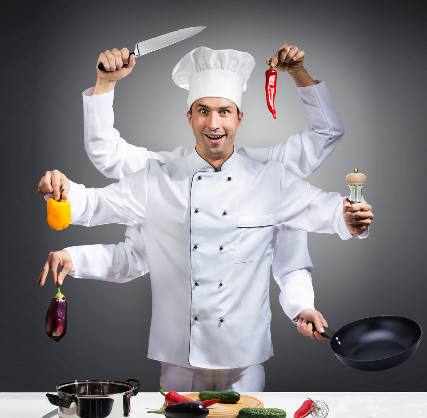 Chef Cooking Hand Stock Photography PNG