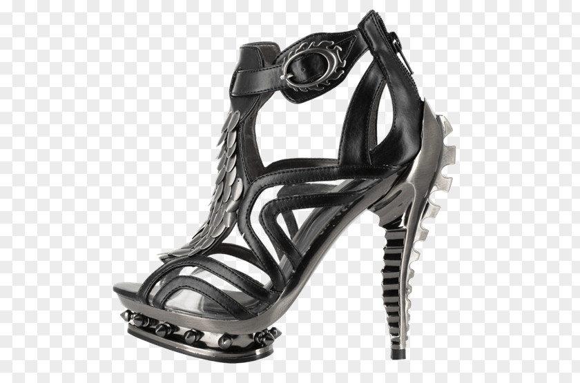 Sandal High-heeled Shoe Peep-toe Clothing PNG