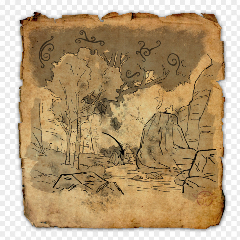 Treasure The Elder Scrolls Online North PlayStation 4 Map PNG