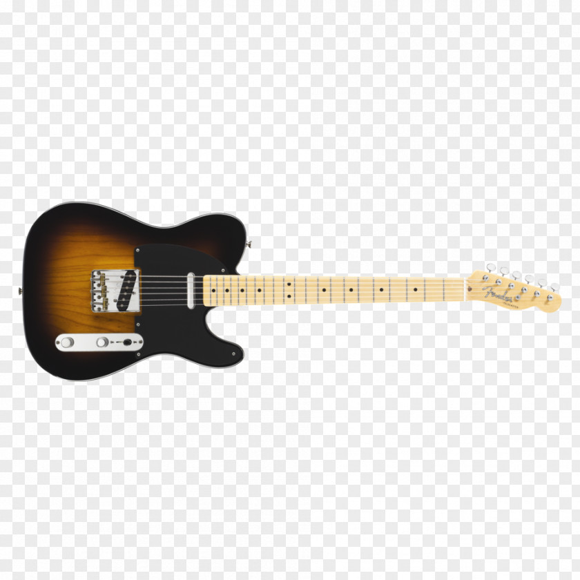 Electric Guitar Fender Telecaster Musical Instruments Corporation Sunburst PNG