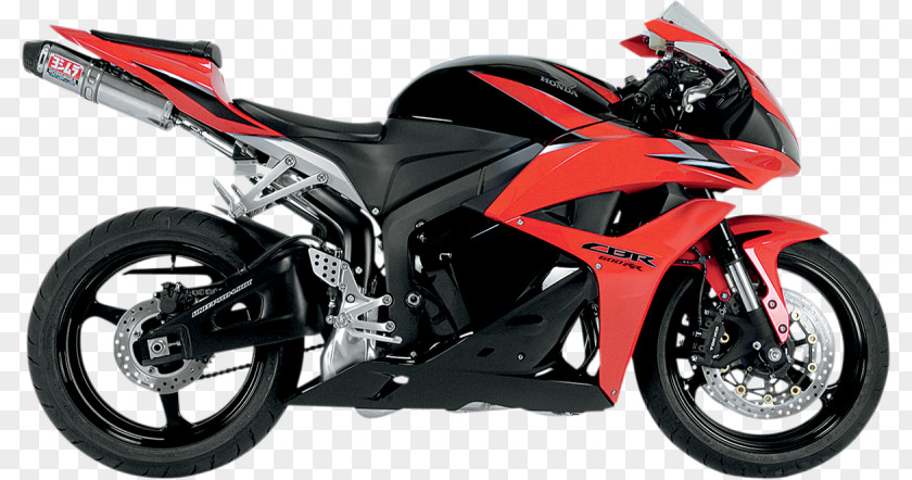 Honda CBR600RR Exhaust System Motorcycle Fairing PNG