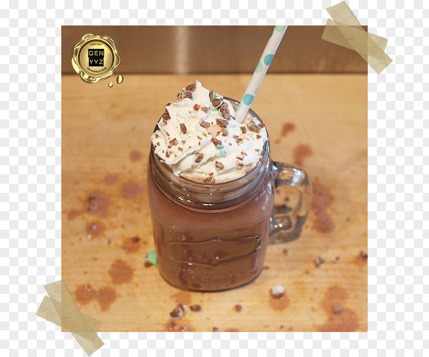 Hot Chocolat Milkshake Cream Chocolate Molecular Gastronomy Recipe PNG