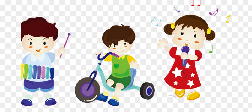 Cartoon Child Childrens Day Clip Art PNG