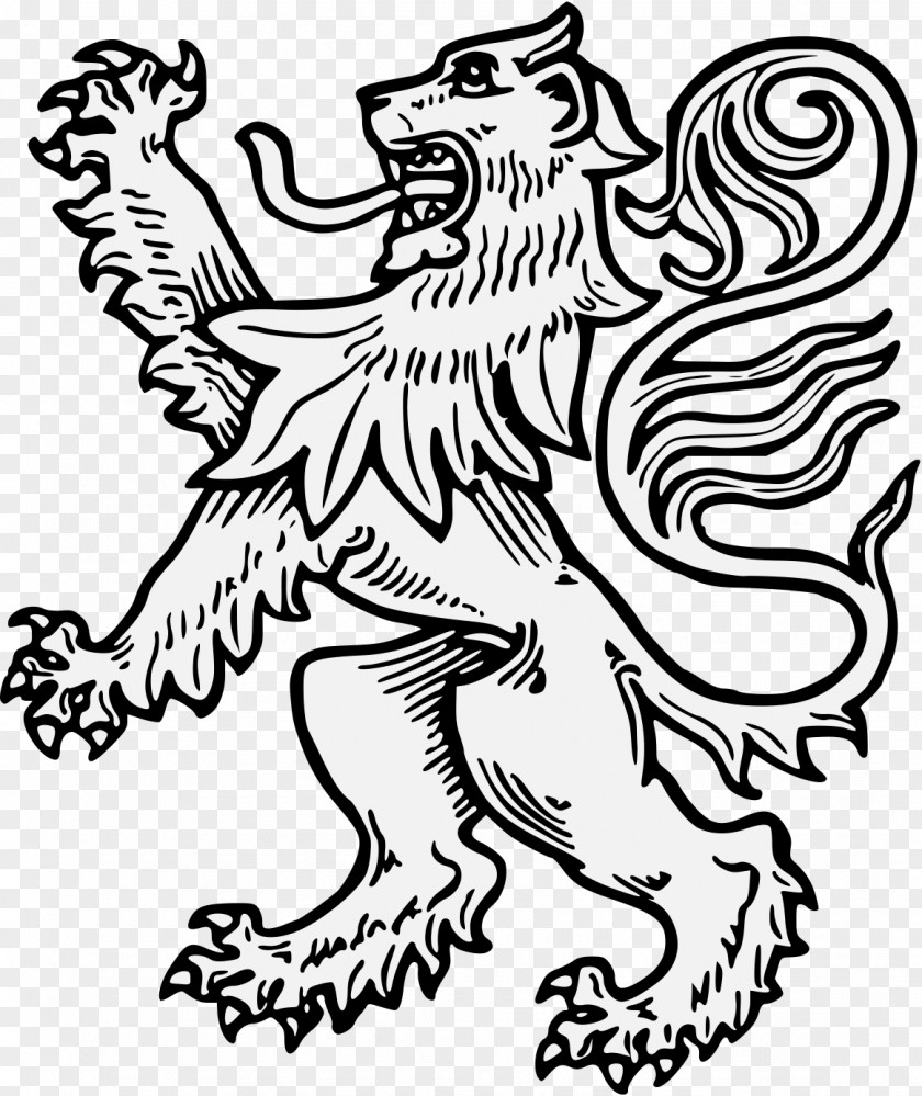 Lion Drawing Scotland Complete Guide To Heraldry Clip Art PNG