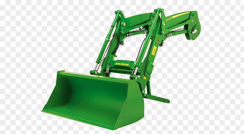 Materialhandling Equipment John Deere Loader Tractor Etukuormain Agricultural Engineering PNG