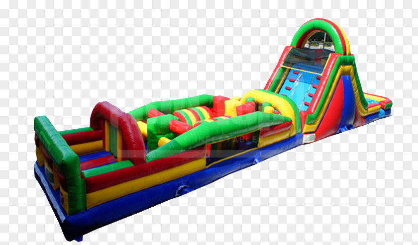 Obstacle Course Inflatable Bouncers Playground Slide Water PNG