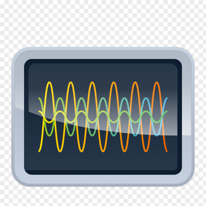 Radio Curve Vector Material Sound Wave PNG