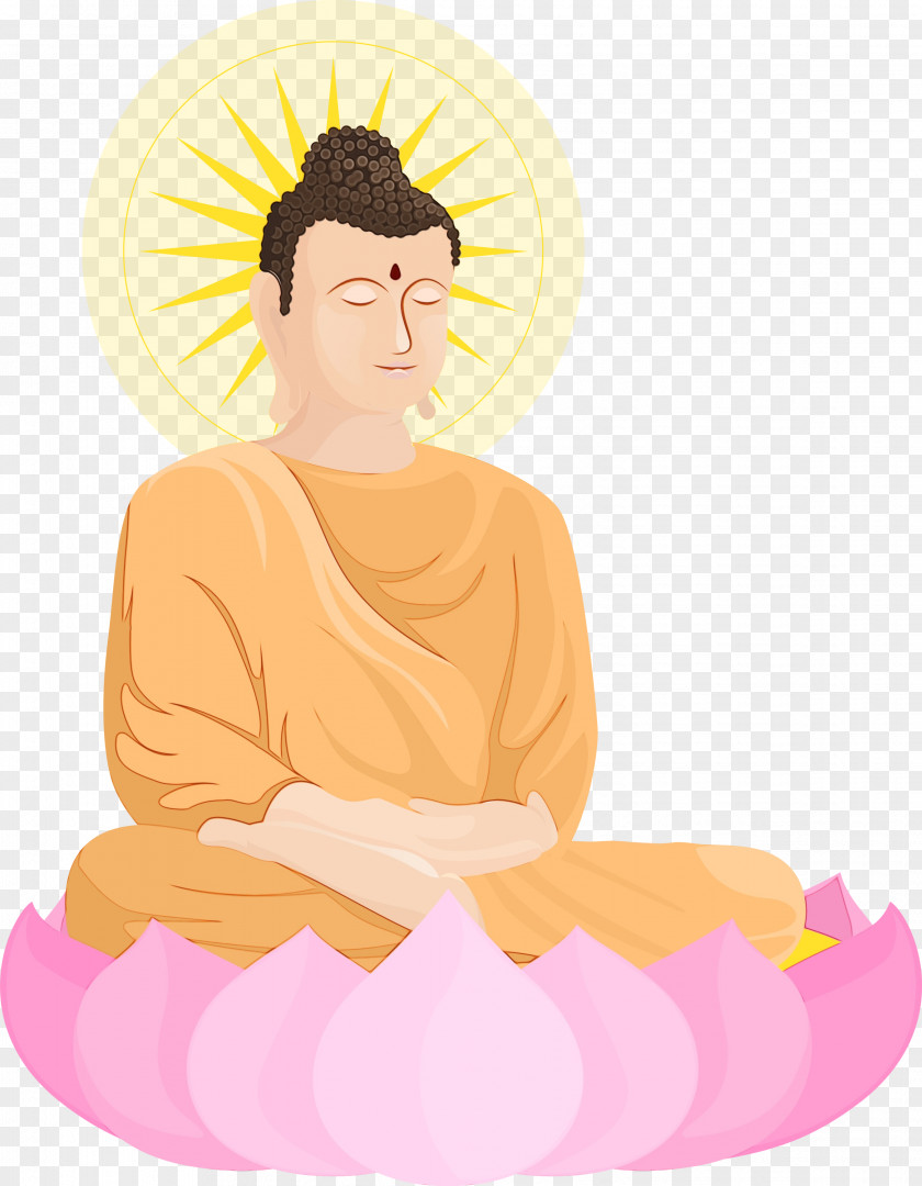 Sitting Meditation PNG