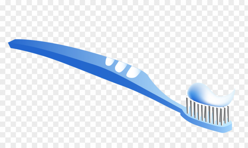 Blue Toothbrush Toothpaste PNG