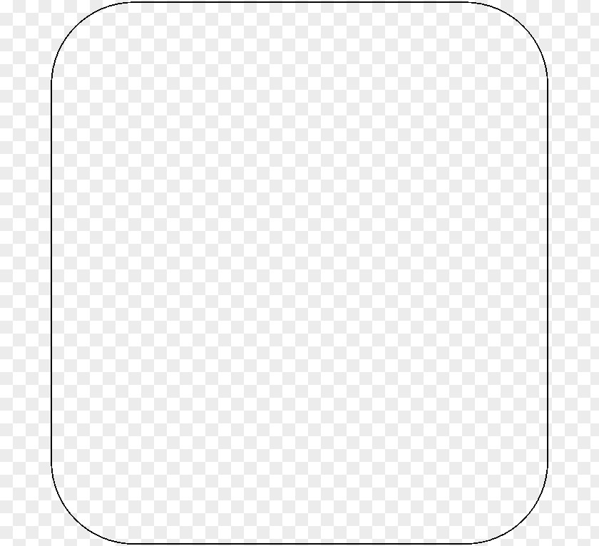 Rounded Square Rectangle Shape Area Clip Art PNG