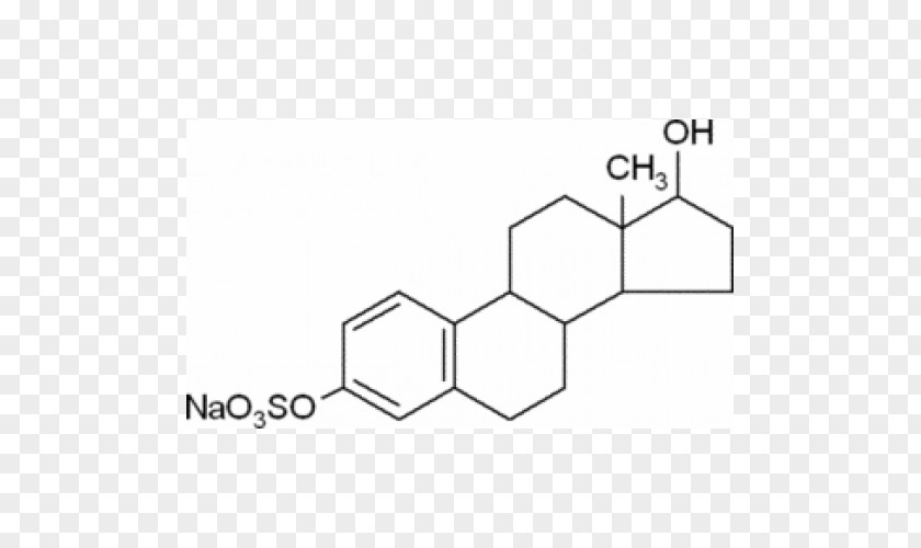Sodium Sulfate Fulvestrant Ethinylestradiol Structure Estrogen PNG