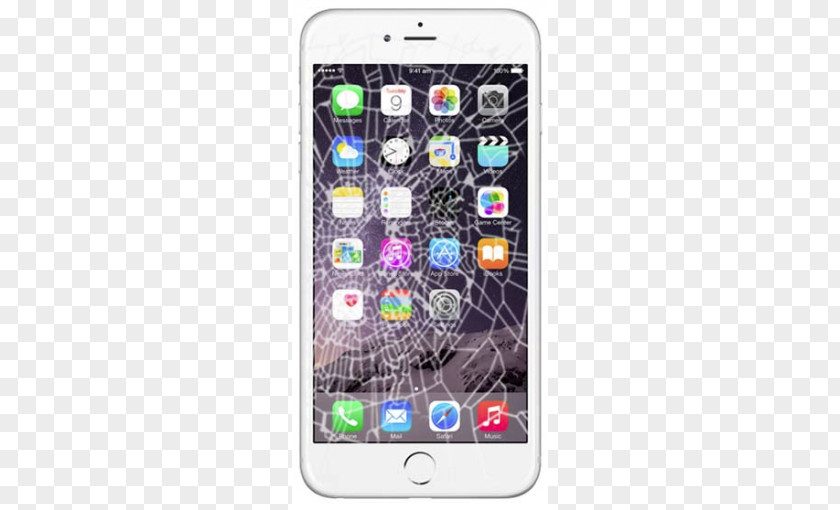 Broken Screen Phone IPhone 4S 6s Plus 5c PNG