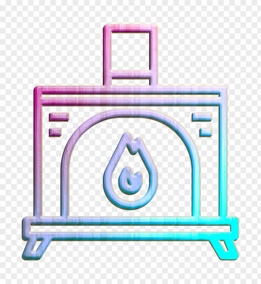 Fireplace Icon Home Decoration Furniture And Household PNG