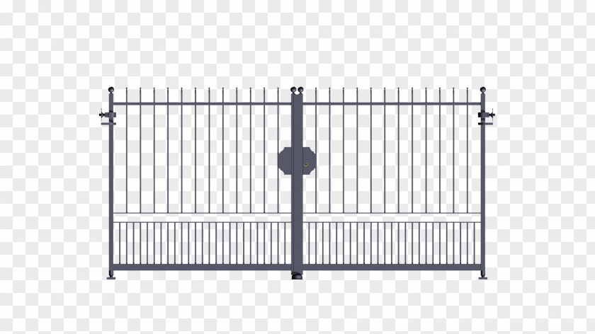 Gate Wrought Iron Fence Galvanization PNG