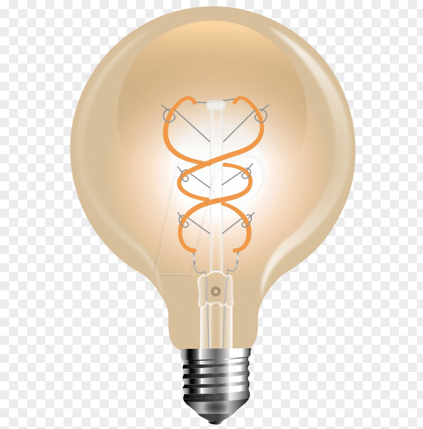 Light Incandescent Bulb LED Lamp Light-emitting Diode Filament PNG