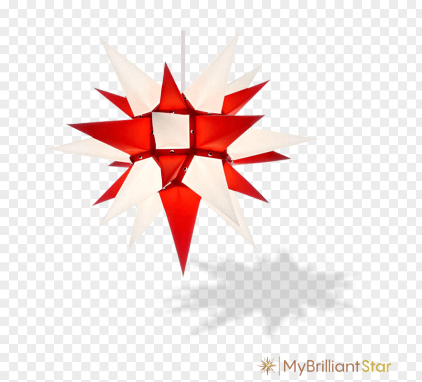 Manufaktur Adventsstjerne Herrnhuter Moravian Star I4 Red Paper Von SternePaper Cones From Germany Sterne GmbH PNG