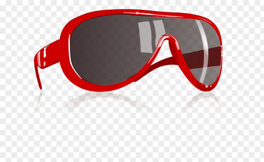 Red Sunglasses Clipart Image Aviator Ray-Ban Wayfarer Clip Art PNG