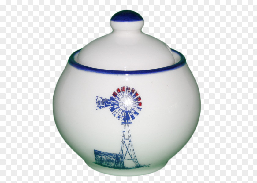 Sugar Bowl Cobalt Blue Porcelain Tableware And White Pottery PNG