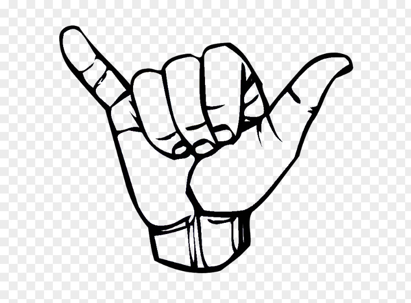 Symbol American Sign Language Shaka Y Irish PNG