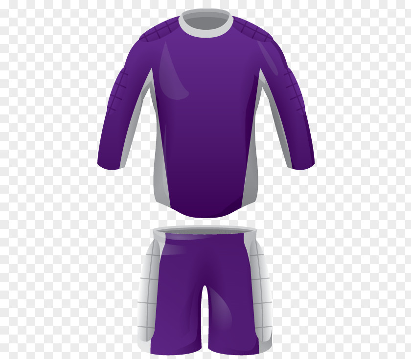 Goal Keeper Football Jersey T-shirt Goalkeeper Floorball Kit PNG