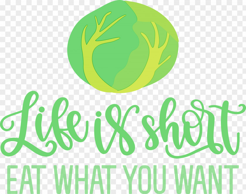 Logo Green Leaf Line Fruit PNG