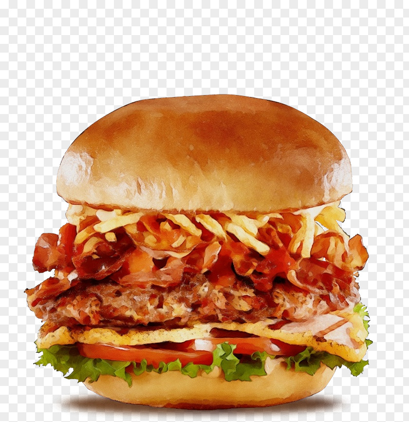 Sloppy Joe Bun Junk Food Cartoon PNG