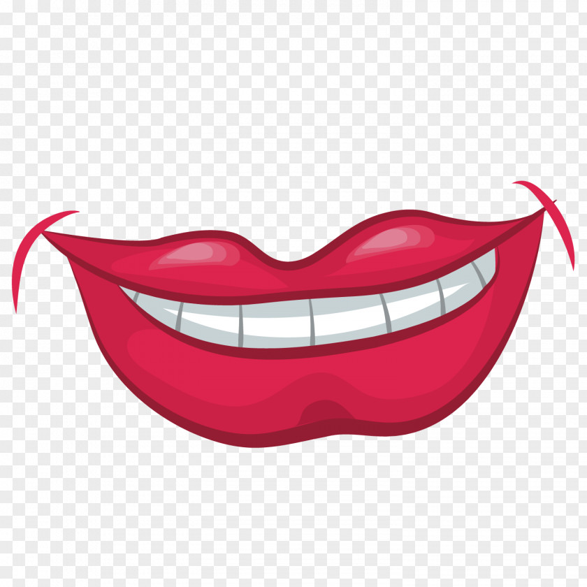 Smiling Female Lips Smile Lip PNG