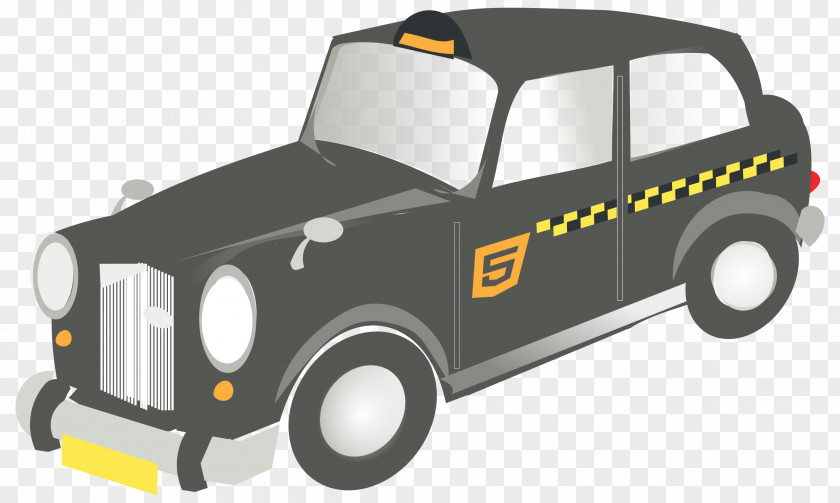 Taxi Driver TX4 Hackney Carriage Clip Art PNG
