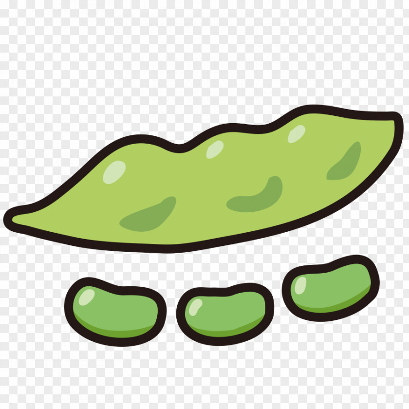 Beans Vejitble Frog Green Clip Art PNG