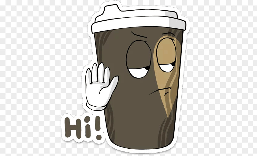 Coffee Cup Espresso Mug Sticker PNG