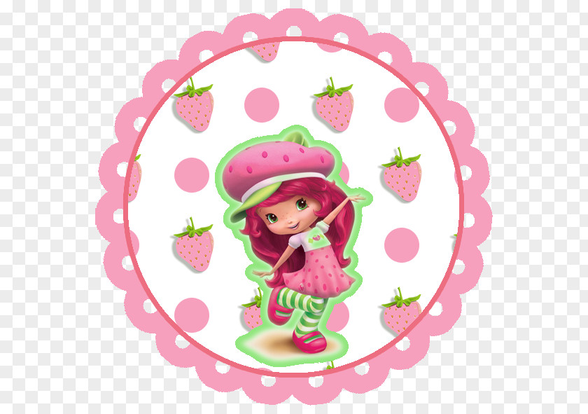 Party Strawberry Shortcake Birthday PNG