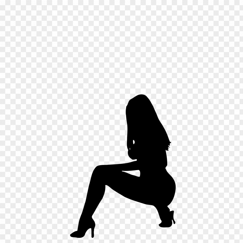 Silhouette Female Woman PNG Woman, clipart PNG
